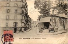 Carte postale ancienne Montmartre - Coin Saint-Vincent et Girardon
                                                                     à Paris 18e
                                