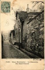Carte postale ancienne Vieux Montmartre - La Chaumière - Rue Saint-Vincent
                                                                     à Paris 18e
                                