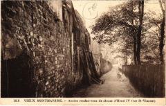Vieux Montmartre - Ancien rendez-vous de chasse d'Henri IV (rue Saint-Vincent) à Paris 18e