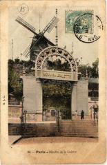 Carte postale ancienne Moulin de la Galette
                                                                     à Paris 18e
                                