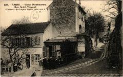 Carte postale ancienne Vieux Montmartre - Rue Saint-Vincent - Cabaret du Lapin Agile
                                                                     à Paris 18e
                                