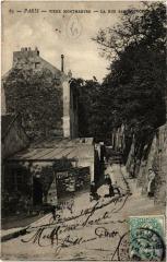 Carte postale ancienne Vieux Montmartre - La Rue Saint-Vincent
                                                                     à Paris 18e
                                