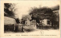 Carte postale ancienne L'Auberge des Assassins (rue des Saules) à Montmartre
                                                                     à Paris 18e
                                