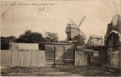 Carte postale ancienne Montmartre - le Moulin à travers le Maquis
                                                                     à Paris 18e
                                