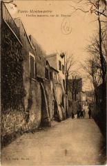 Carte postale ancienne Montmartre - Veilles masures - rue Saint-Vincent
                                                                     à Paris 18e
                                