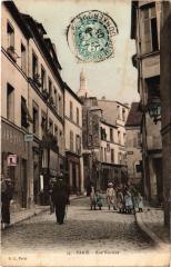 Rue Norvins à Paris 18e