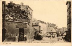 Carte postale ancienne Rue du Mont-Cenis à Montmartre
                                                                     à Paris 18e
                                