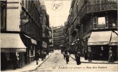 Carte postale ancienne Rue des Dames
                                                                     à Paris 17e
                                