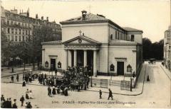 Carte postale ancienne Eglise Sainte-Marie des Batignolles
                                                                     à Paris 17e
                                