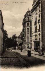 Carte postale ancienne Rue Girardon
                                                                     à Paris 18e
                                