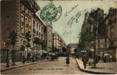 La Rue Custine à Paris 18e
