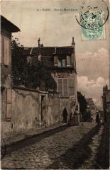 Rue du Mont-Cenis à Paris 18e