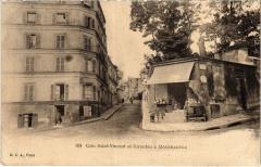 Montmartre - Coin Saint-Vincent et Girardon à Paris 18e