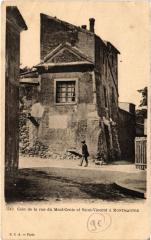 Montmartre - Un coin des rues du Mont-Cenis et Saint-Vincent à Paris 18e