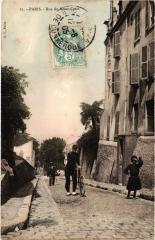Rue du Mont-Cenis à Paris 18e