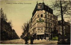 Carte postale ancienne Avenue de la Clichy - La Fourche
                                                                     à Paris 18e
                                