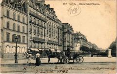 Carte postale ancienne Boulevard Péreire
                                                                     à Paris 17e
                                