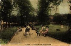 Square des Batignolles à Paris 17e