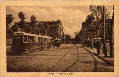 Carte postale ancienne Porte de Clichy
                                                                     à Paris 17e
                                