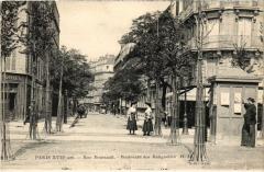 Rue Boursault - Boulevard des Batignolles à Paris 8e