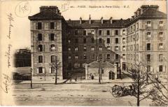 Carte postale ancienne Bastion de la Porte de Clichy
                                                                     à Paris 17e
                                