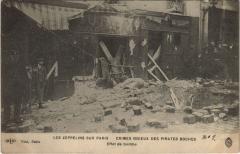 Les Zeppelins Sur Paris Effet de Bombe