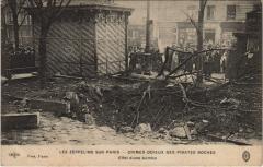 Les Zeppelins Sur Paris Effet d'Une Bombe