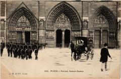 Paris (1e) - Notre Dame de Paris Portail -
																					75001 Paris 1er
																			