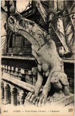 Paris (1e) - Notre-Dame Chimeres à Paris 1er