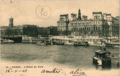 Paris (4e) - Hotel de Ville -
																					75004 Paris 4e
																			
