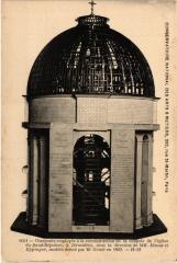 Paris (3e) Cnam - Charpente pour la reconstruction de la coupole à Paris 3e