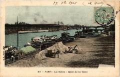 Paris 7e-La Seine-Quai de la Gare à Paris 7e