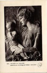 Paris (1e) - Musée du Louvre Donatello - La Vierge et l'enfant à Paris 1er