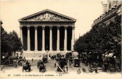 Paris (8e) - Rue Royale et la Madeleine à Paris 8e
