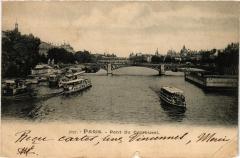 Paris 7e-Pont du Carrousel à Paris 7e