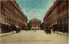 Paris (8e) - Rue Royale et la Madeleine à Paris 8e