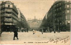 Paris (10e) - La Gare du Nord à Paris 10e