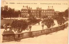 Paris (8e) - Jardin du Luxembourg et le Sénat à Paris 8e
