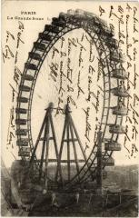 Carte postale ancienne La Grande Roue
                                                                     à Paris 7e
                                