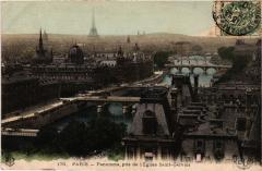 Paris Panorama pris de l'église Saint-Gervais