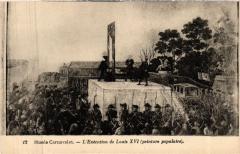 Paris 3e Paris-Musée Carnavalet-L'Exécution de Louis Xvi à Paris 3e