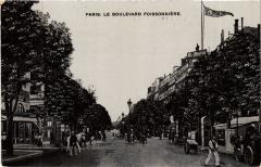 Paris 2e-Le Boulevard Poissonniére à Paris 2e