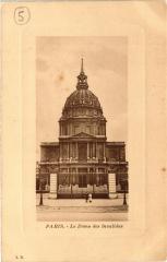 Paris 7e-Le Dome des Invalides à Paris 7e