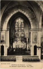 Paris 13e Paris-Chapelle Sainte-Rosalie-Le Choeur à Paris 13e