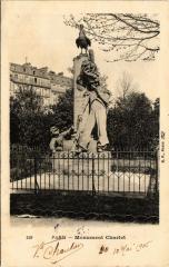 Carte postale ancienne Monument Charlet
                                                                     à Paris 14e
                                