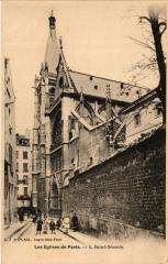 Carte postale ancienne Saint-Séverin
                                                                     à Paris 5e
                                