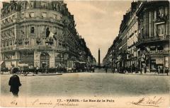 Paris 2e-La Rue de la Paix à Paris 2e