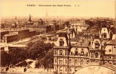Paris Panorama des sept Ponts