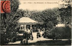 Carte postale ancienne Parc Montsouris - Le Kiosque de Musique
                                                                     à Paris 14e
                                