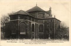 Carte postale ancienne Chapelle de l'ancien Couvent des Enfants-Trouvés - Faubourg Saint-Antoine
                                                                     à Paris 12e
                                